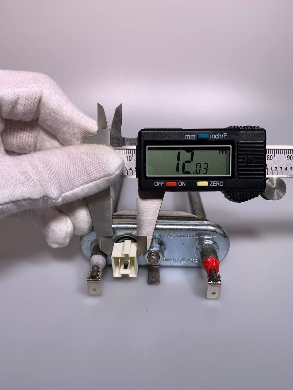 Тэн для стиральных машин S. 800W 144 мм с датчиком подходит для Samsung DC47-00006D (подкова)