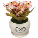 Цветы искусственные в горшочке «Летняя улыбка»