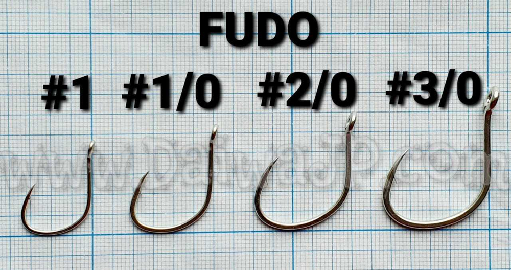Крючки для блесен FUDO JH02-TN