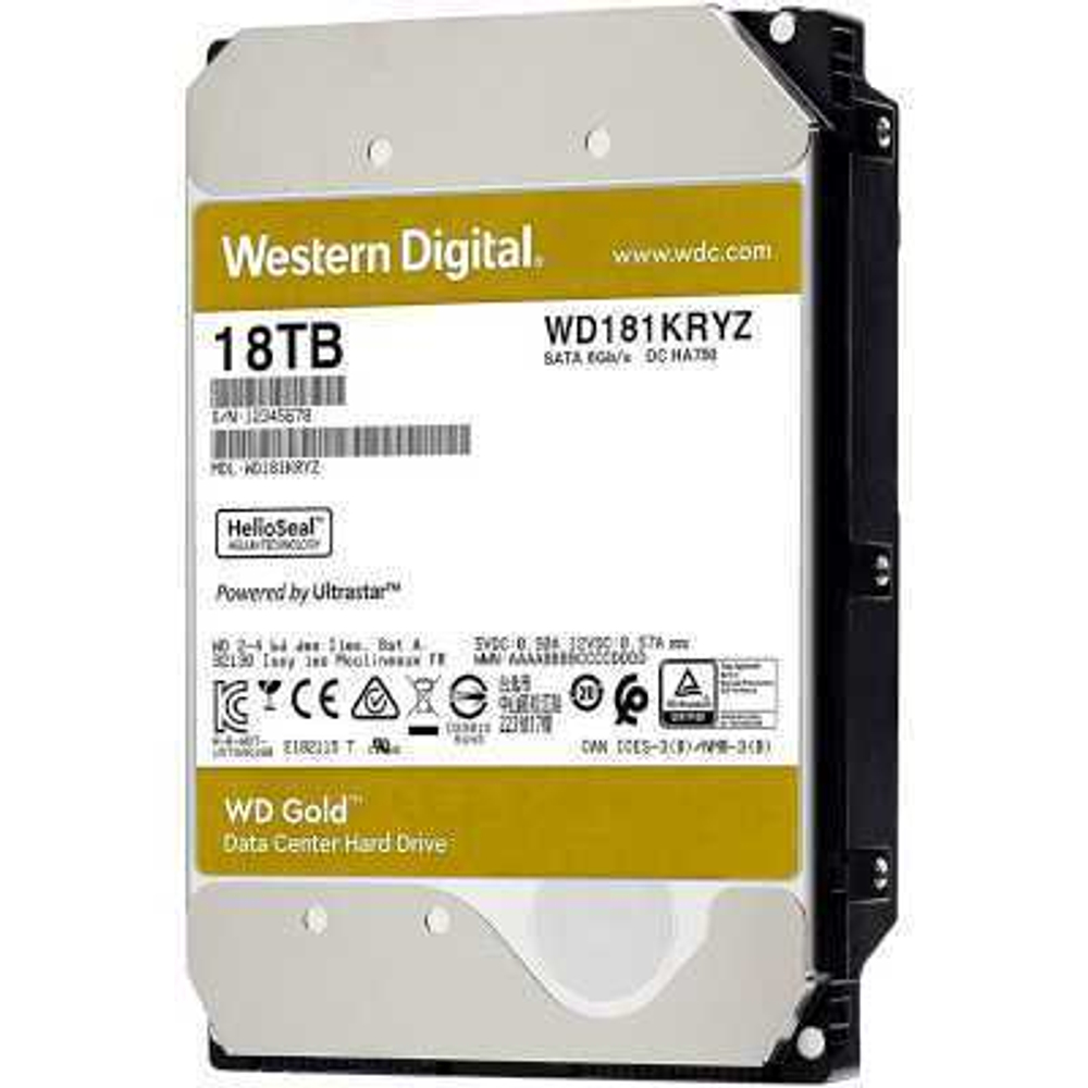 Жесткий диск WD Gold 18Tb WD181KRYZ