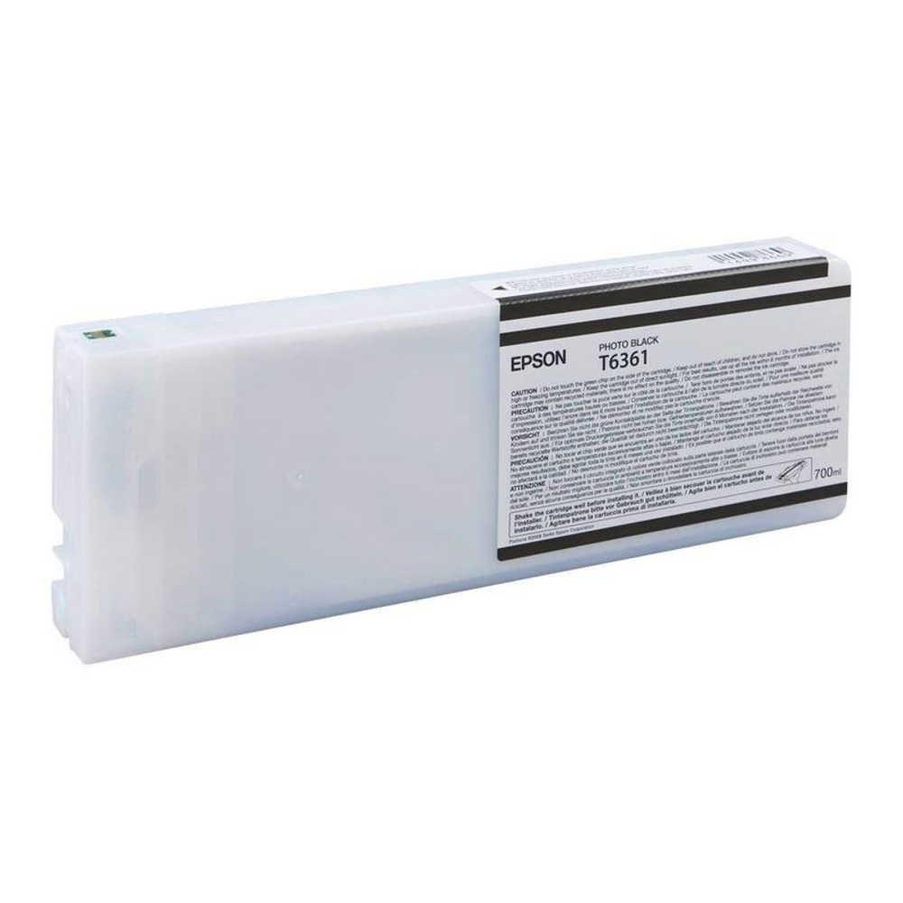 Картридж EPSON C13T636100 (T6361) для Stylus Pro 7700/7890/7900/9700/9890/9900 черный фото 700мл.