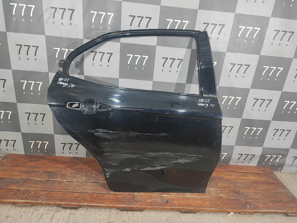Дверь задняя правая Toyota Camry (XV70) 17-нв Б/У Оригинал 6700306330