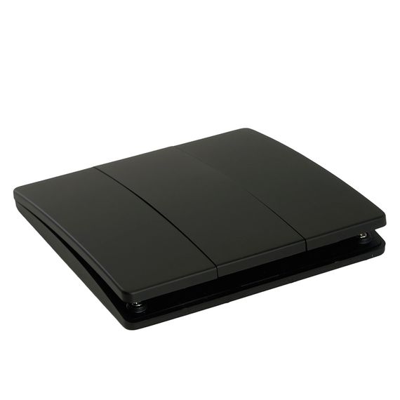 Выключатель беспроводной FERON TM93 SMART, 7мВт, IP65, трехклавишный, черный 51028