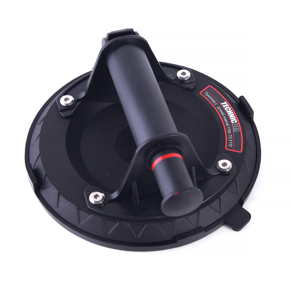 Присоска с ручной помпой 110кг TECHNICOM TC-F110
