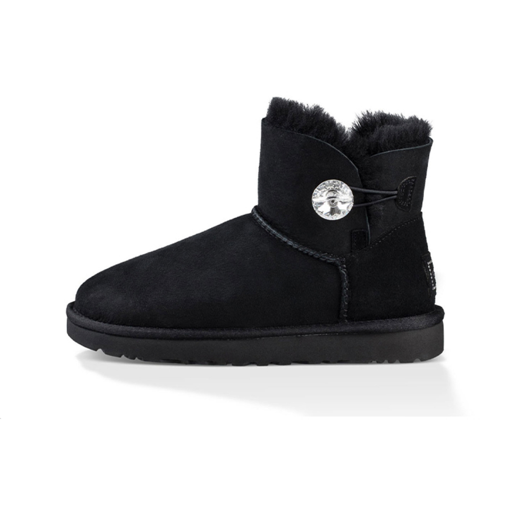 Обувь UGG Bailey Button Bling, 1016554-BLK