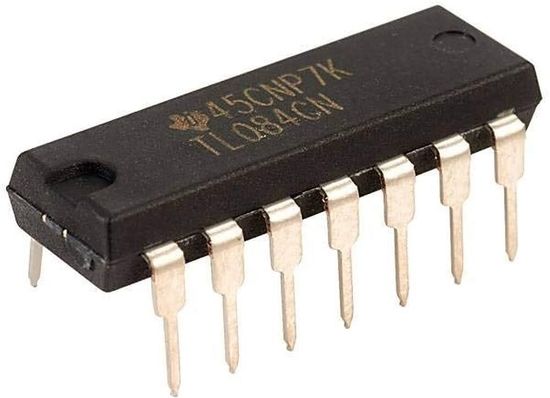 Микросхема TL084CN / DIP14