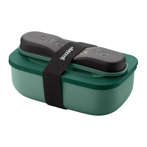 Набор из ланч-бокса и приборов store &amp; go, зеленый