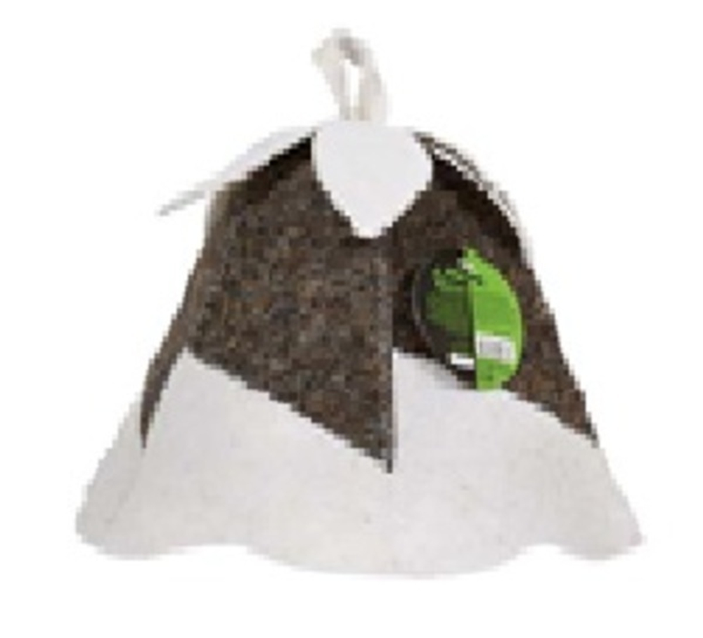 Шапка для бани и сауны «Колокольчик» «Hot Pot», войлок /20