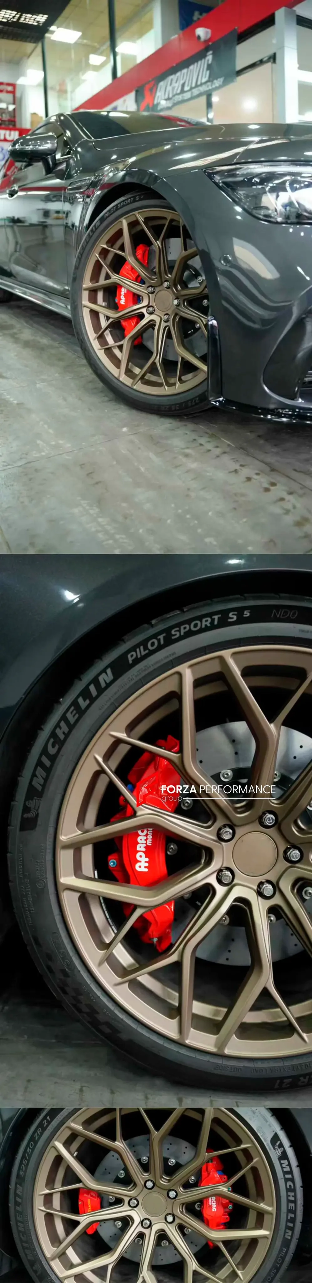 Карбон керамические тормоза для MERCEDES-BENZ AMG GT50 X290 2018+ Мерседес АМГ