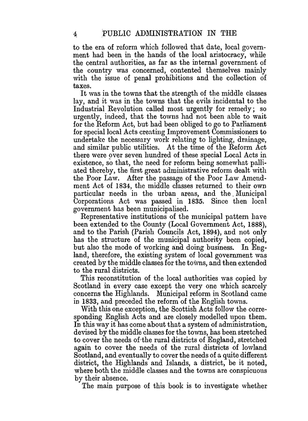 Public administration in the Highlands and islands of Scotland | John Percival Day