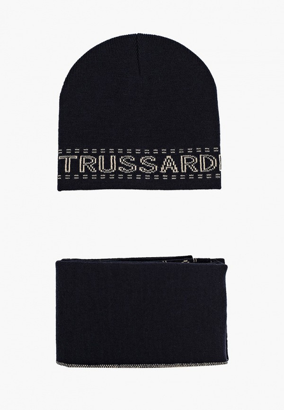 Набор шапка+шарф  Trussardi