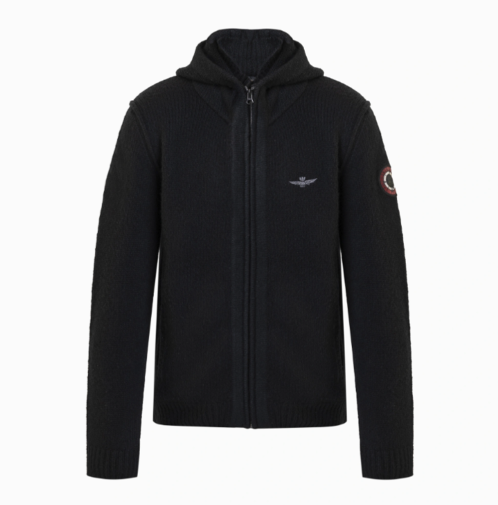 Толстовка на молнии с капюшоном