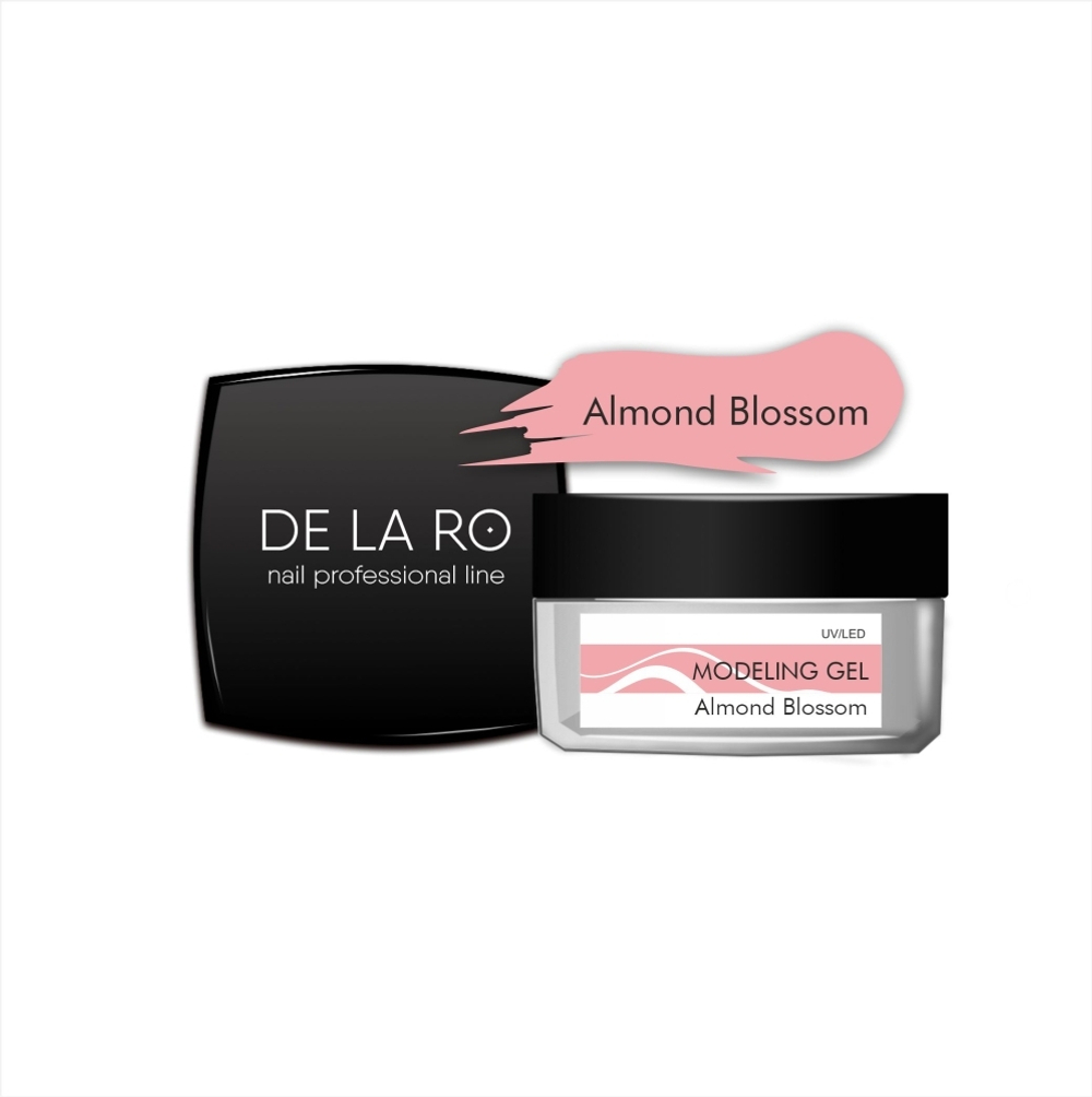Delaro Моделирующий гель однофазный Almond Blossom - 15гр