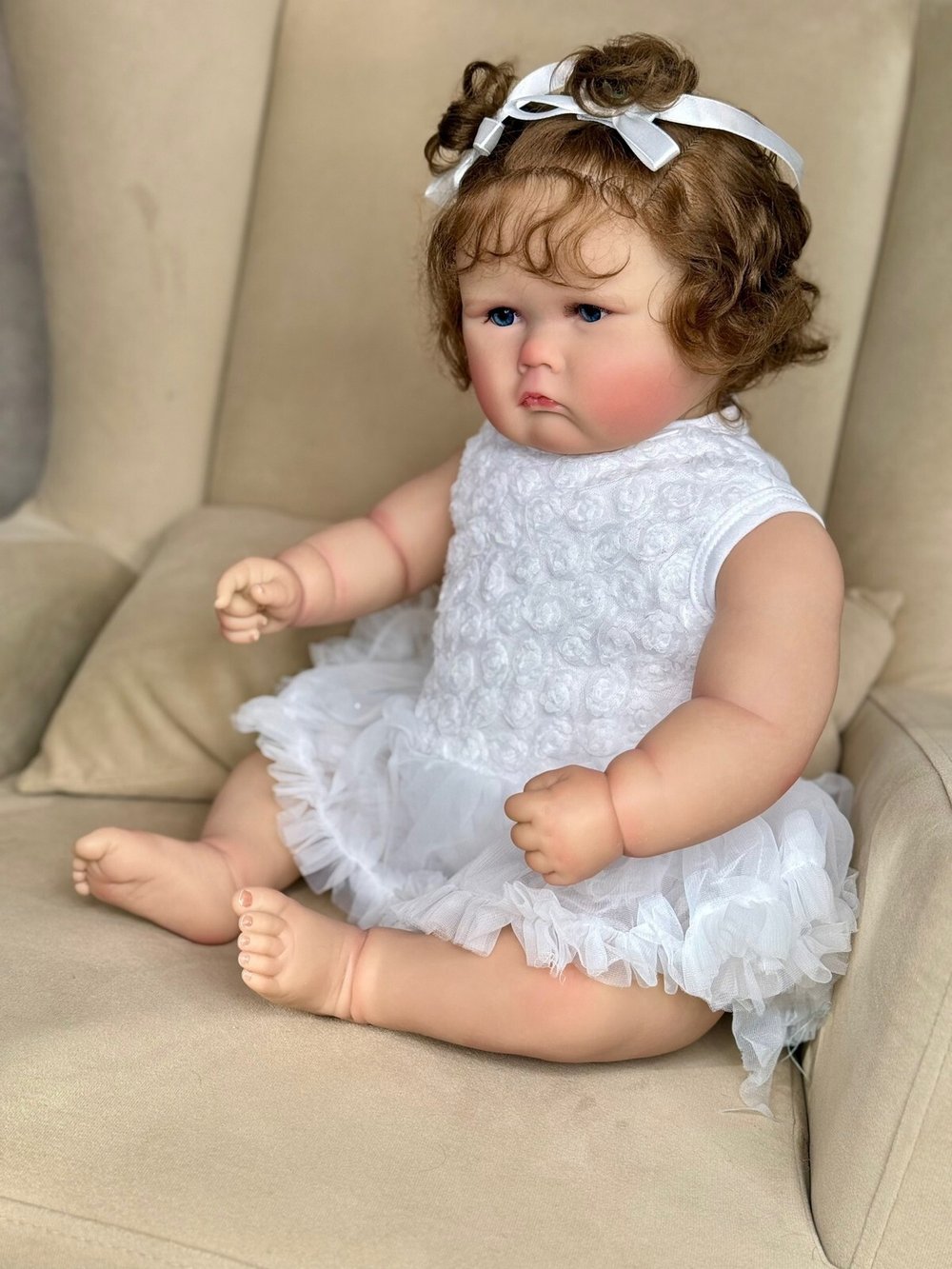 Кукла Реборн мягконабивная 60см (FA-961)