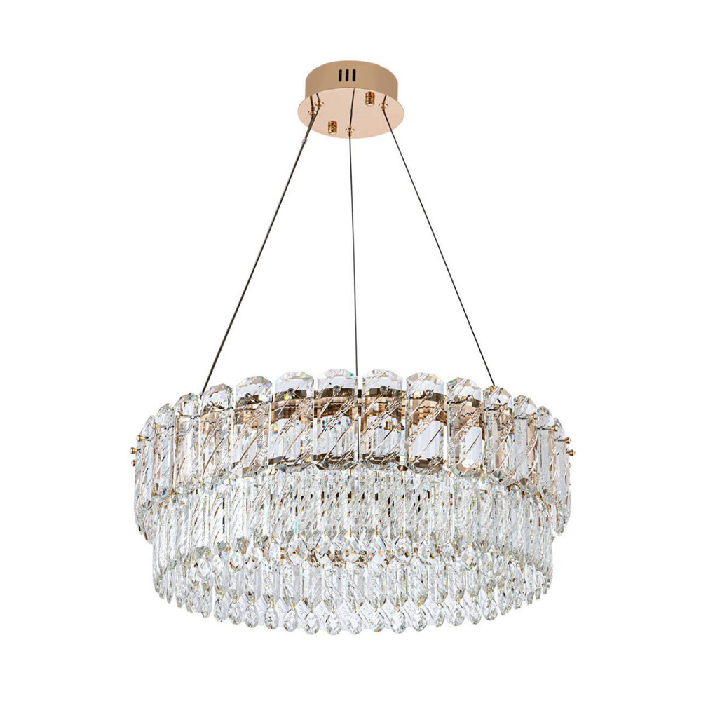 Подвесная светодиодная люстра Modelux MS.399.590 GD