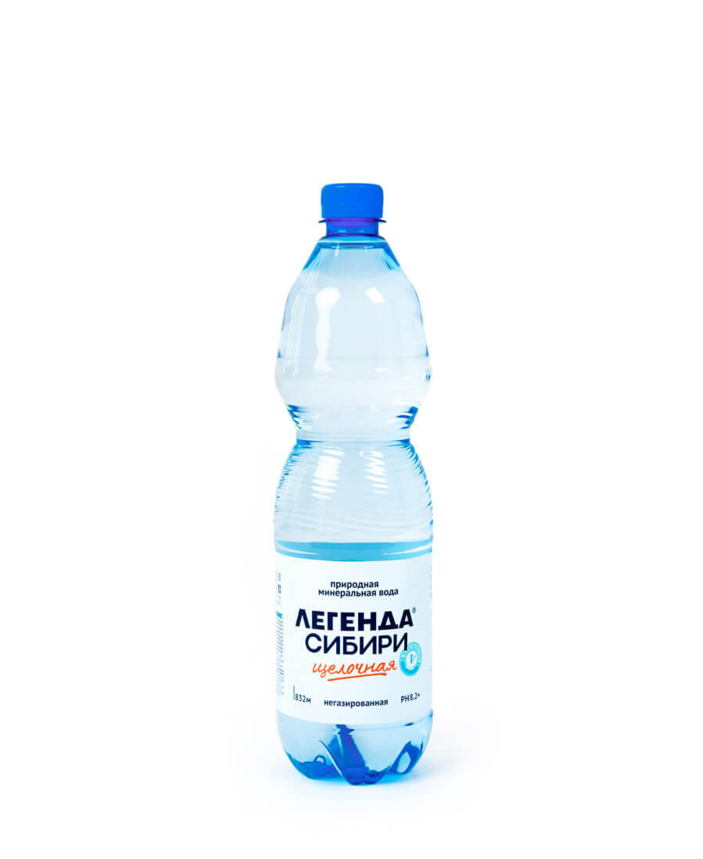 Вода Легенда Сибири щелочная негаз. 1,0л