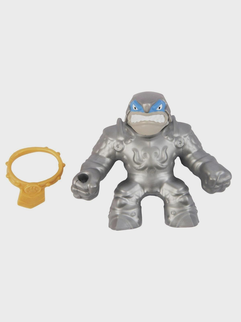 GooJitZu Thrash Strikers 43493 Рыцарь Траш, тянущаяся фигурка антистресс, растягивающийся герой серии