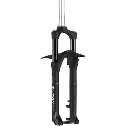 Вилка 29", шток 1.5"/1-1/8", ход 140мм, чёрная матовая, возд пружина EQ, блокировка с руля, регулир