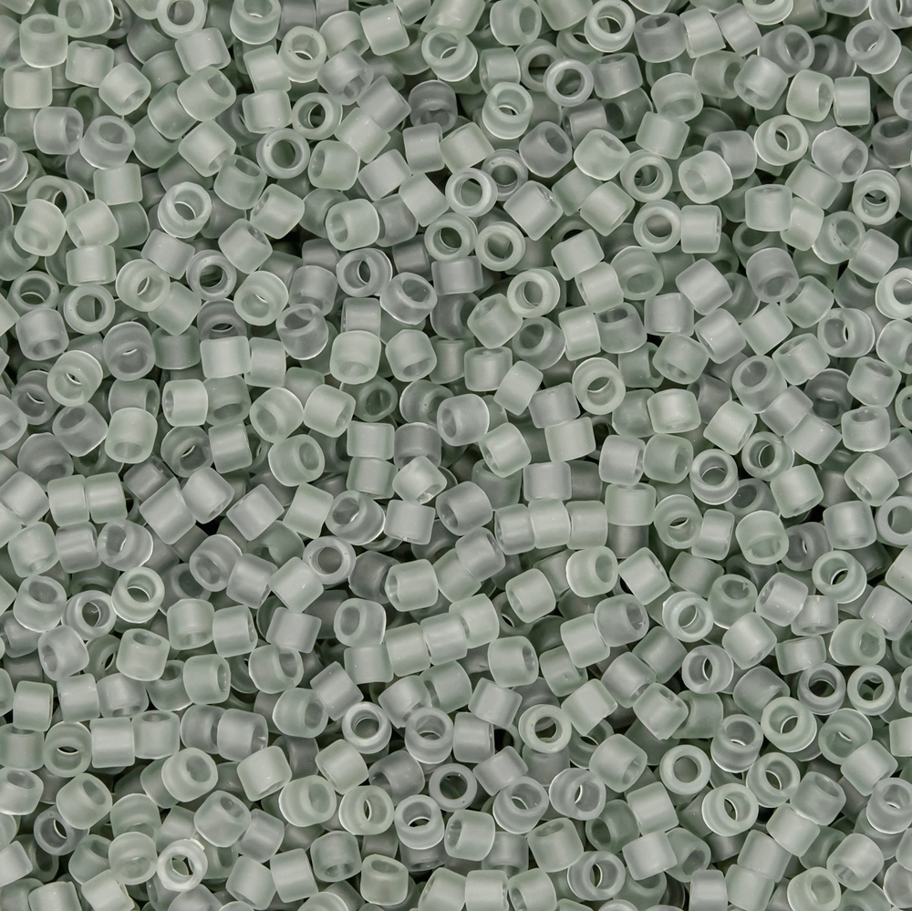 Японский бисер TOHO Treasure (№9F), прозрачный матовый