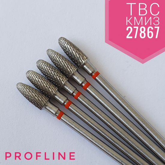 Твердосплавная насадка красная насечка 500.104.273.140.040 КМИЗ