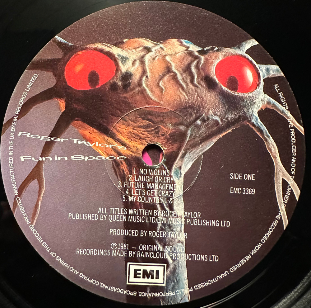 Roger Taylor - Roger Taylor's Fun In Space (Англия 1981г.)