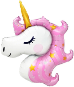 Фигура голова Звёздный Единорог 43" Fl