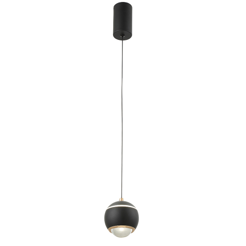 Подвесной светодиодный светильник Crystal Lux CARO SP LED BLACK