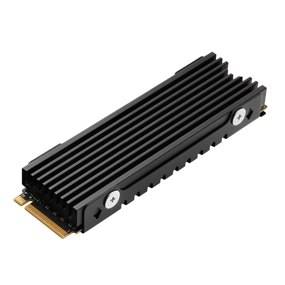 Радиатор SSD Jonsbo FinalCool M.2, для PS5, алюминиевый, пассивное охлаждение, 74х24х10 мм