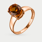 Кольцо для женщин из розового золота 585 пробы с султанитом (арт. 100-1547_sult-001)