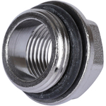 Хромированный концевой переходник FAR 3/4" НР х 1/2" ВР