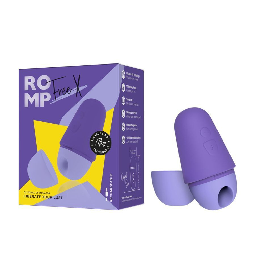 Бесконтактный стимулятор ROMP Free X – Pleasure Air, 9.5 см