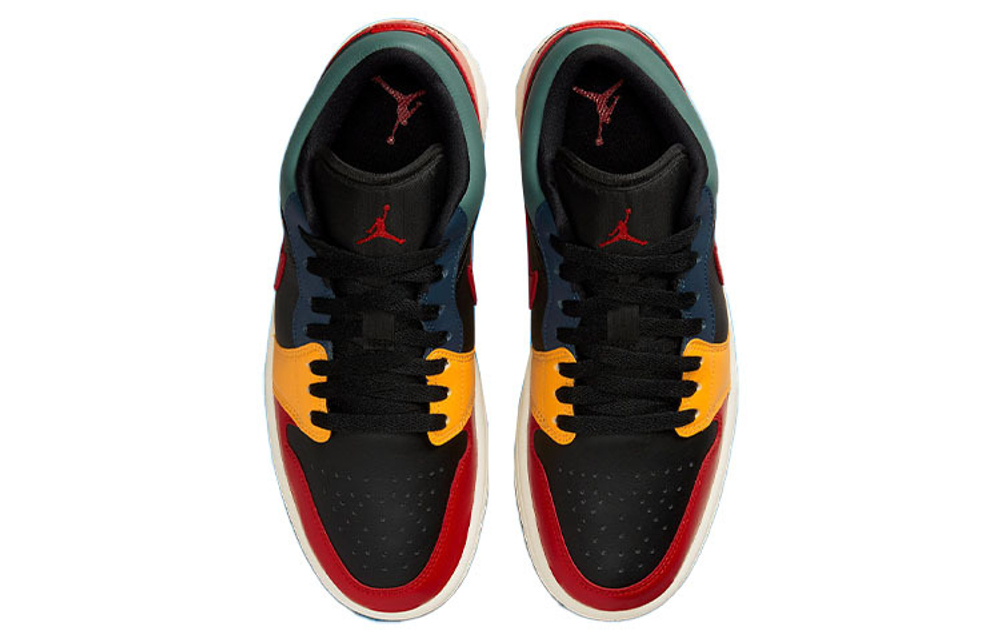 Кроссовки Jordan Air Jordan 1 Low "Black Multi" (Женская размерная сетка)