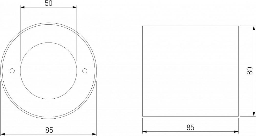 Накладной светильник Elektrostandard Orsa a062935