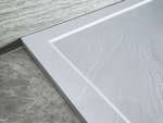 Душевой поддон из искусственного камня WeltWasser WW TRS 100 STONE-WT 100x100 10000004368 Белый