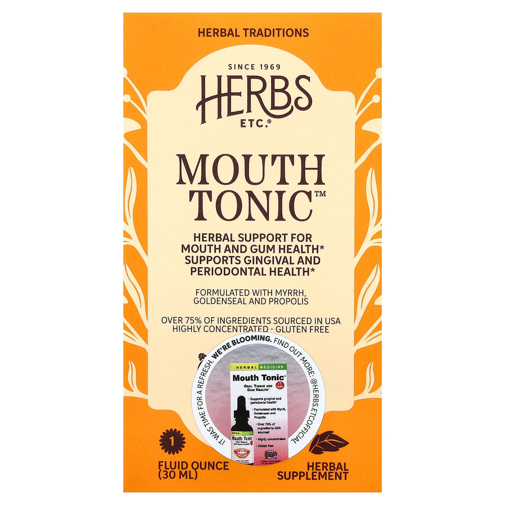 Herbs Etc., Mouth Tonic™, 30 мл (1 жидк. унция)