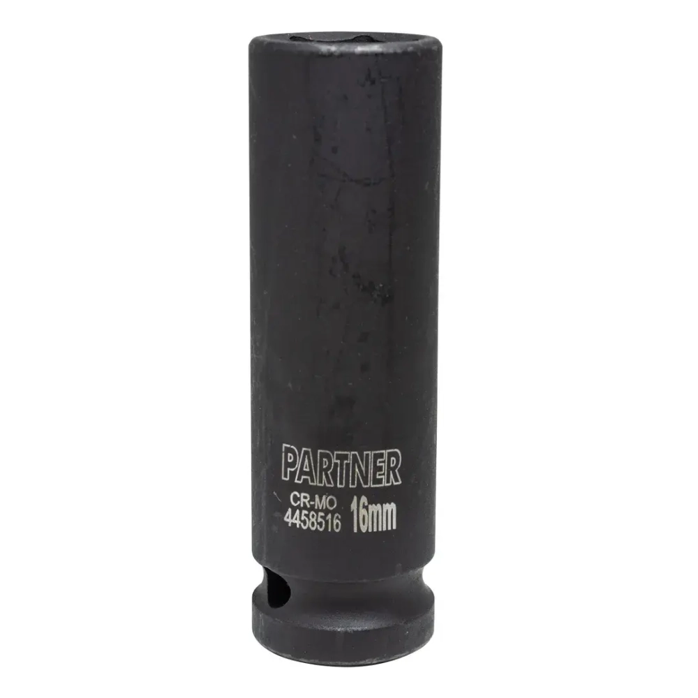 Головка ударная глубокая 16мм 6гр 1/2'' Partner PA-4458516