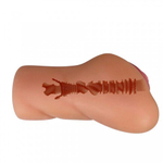 Мастурбатор реалистичный в виде вагины Eliana, коричневый