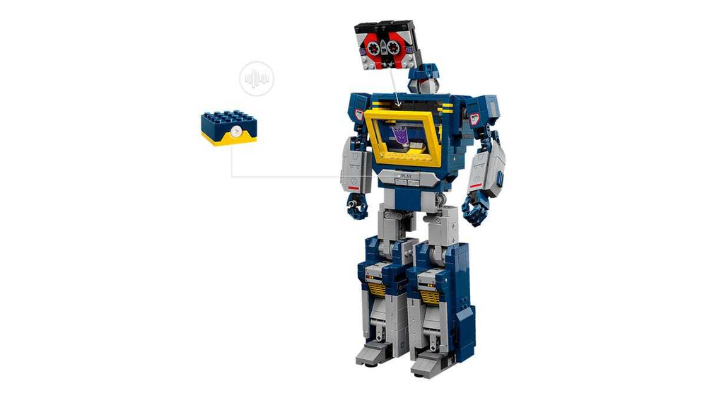 Конструктор LEGO Icons 10358 Transformers: Soundwave