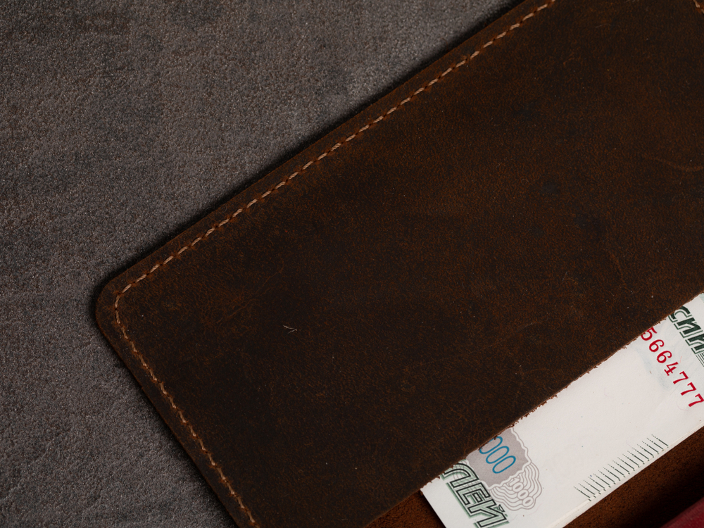 Обложка на паспорт Dark brown