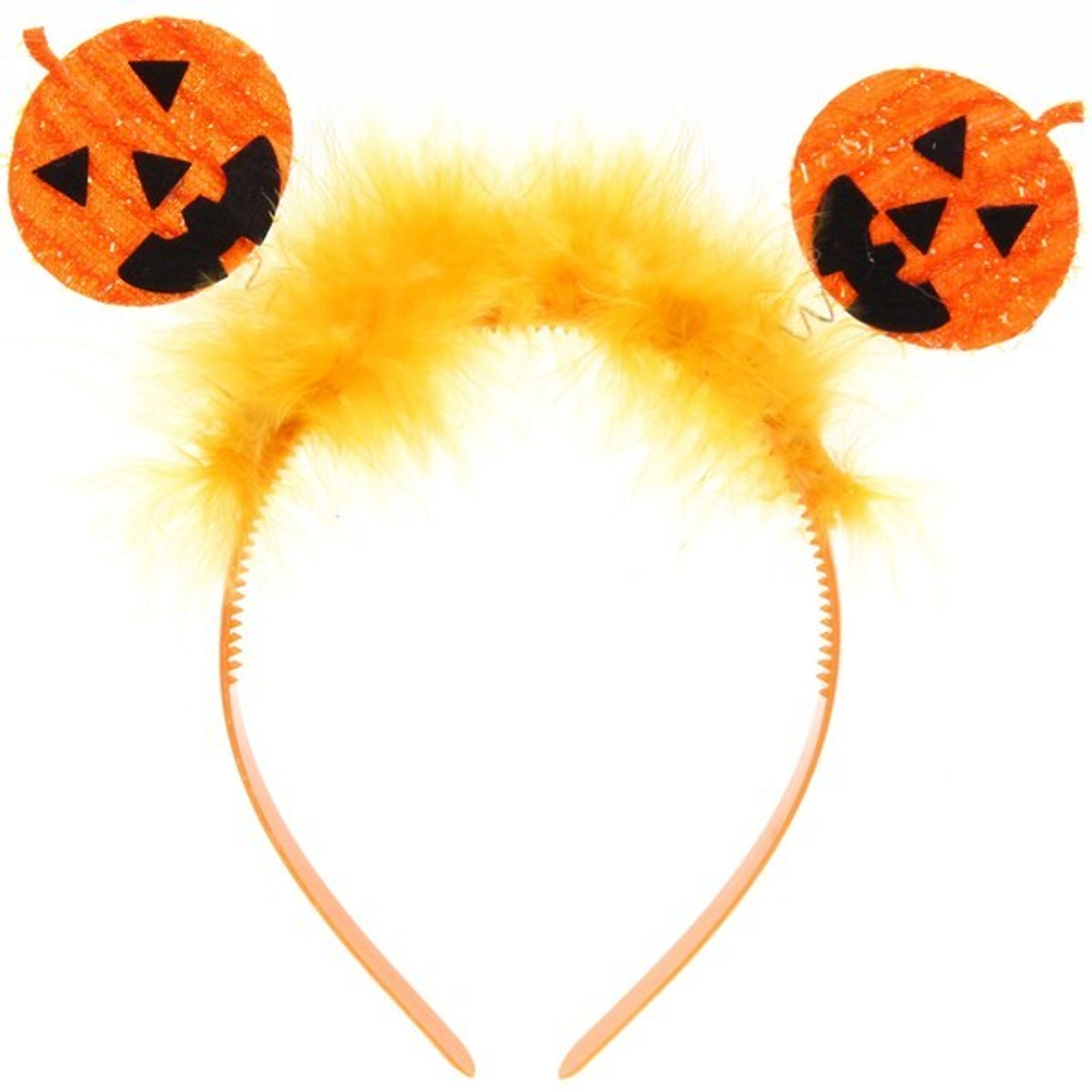 Ободок карнавальный «Тыковка»