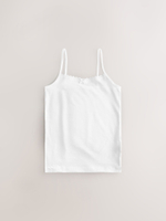 Майка на бретельках для девочки Next AB4-637, 10 шт., Белый