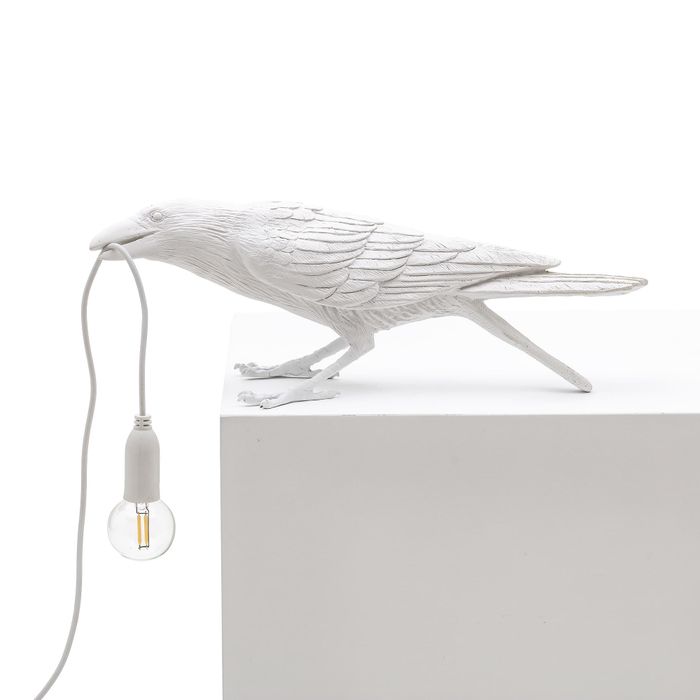 Настольная лампа Seletti Bird White Playing 14733