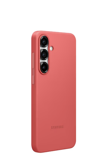 Силиконовый чехол для Galaxy S25 , красный