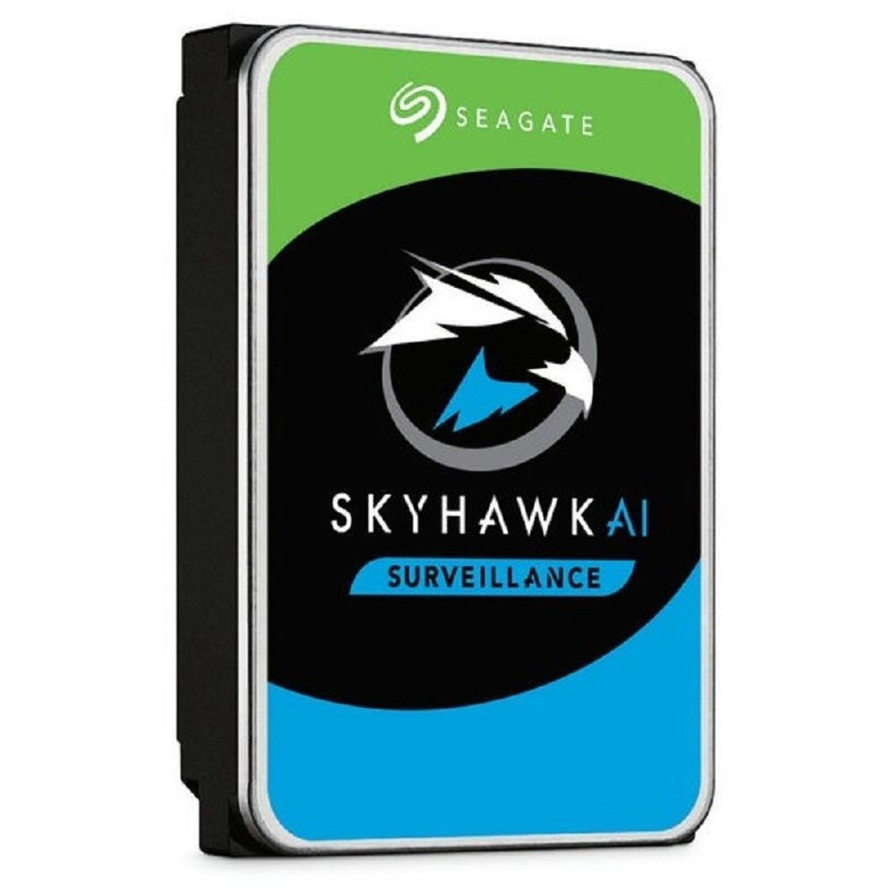 HDD жесткий диск Seagate SkyHawk 8TB ST8000VE001 SATA 6Гбит/с, 7200 rpm, 256MB буфер, для видеонаблюдения и хранения данных