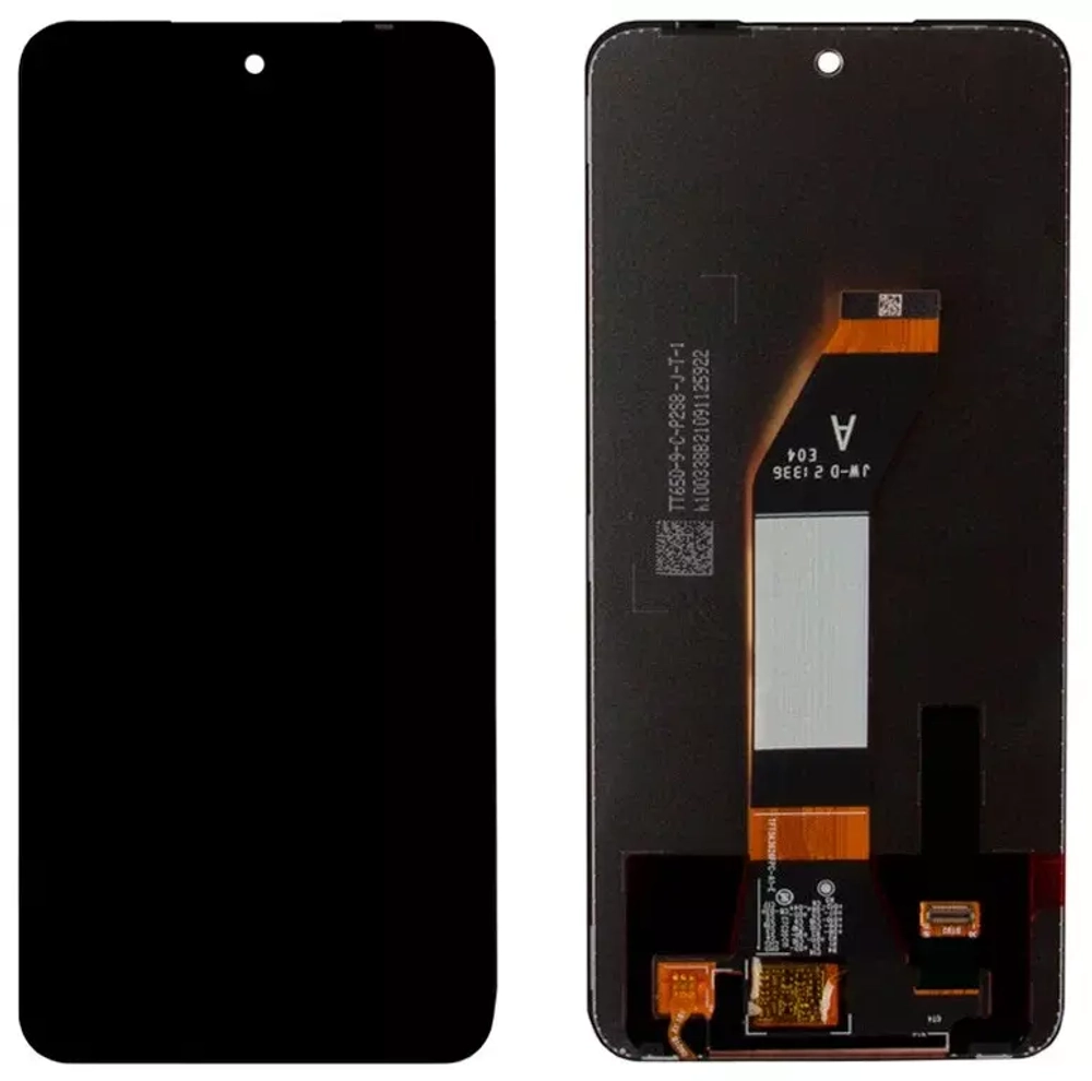 Дисплей для Xiaomi Redmi 10 (21061119DG) в сборе с тачскрином Черный - OR
