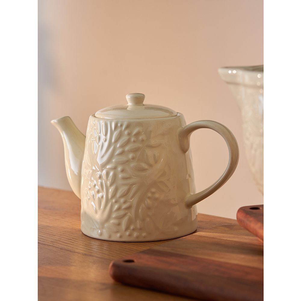 Чайник заварочный Birds of Paradise, 1 л, кремовый