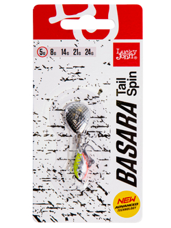 Тейл-спиннер Lucky John BASARA TAIL SPIN 5г, цвет 015