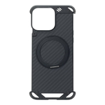 Чехол для iPhone 16 Pro DITAKA 360, поворотная подставка алюминиевая