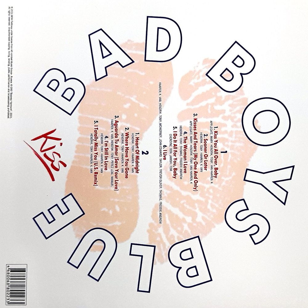 Bad Boys Blue - Kiss (LP, Red Vinyl). Новая запечатанная виниловая пластинка + ПОДАРОК