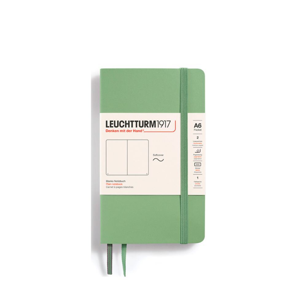 Блокнот Leuchtturm1917 Classic A6 нелинованный с мягкой обложкой (363953)